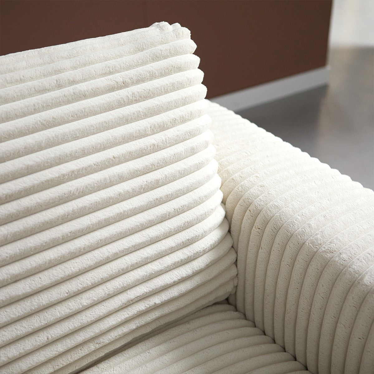 PEPP interiors UNO met chaise longue links - Ambience 2 Cream